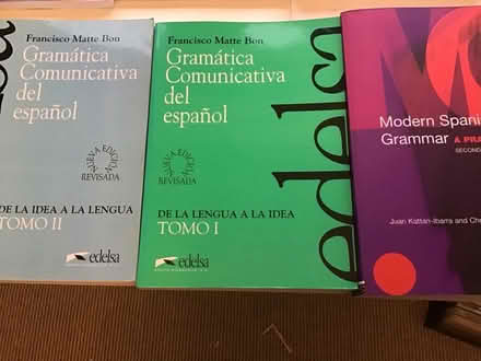 Photo of free Spanish grammar books (Prestbury GL52) #1