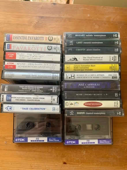 Photo of free Classical cassette tapes (Wenvoe CF5) #1