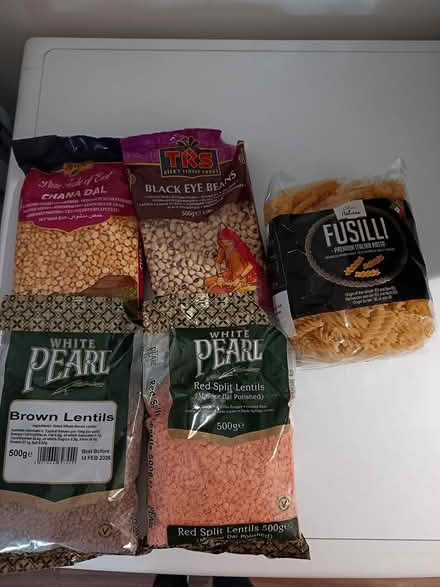 Photo of free Food beans lentile pasta (Watford WD17) #1