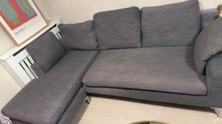 Photo of free Grey Left Hand L-Shape Sofa (London, NW10) #2