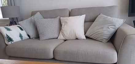 Photo of free Grey 2 seater sofa (Ty Canol, Cwmbran.) #3