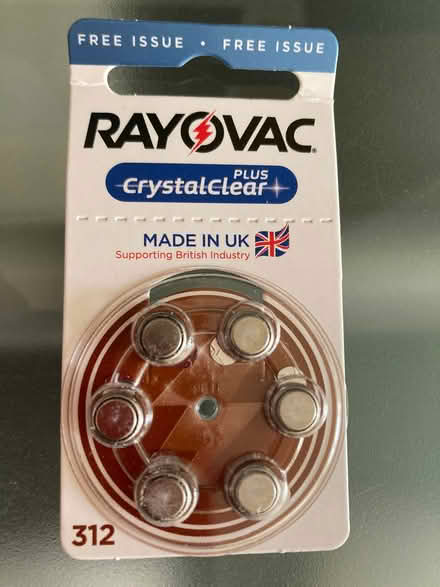 Photo of free Hearing Aid batteries (Chipping Norton OX7) #1