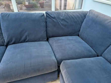 Photo of free Old M&S Corner Sofa 242cm x 242cm (Sharmans Cross B91) #1