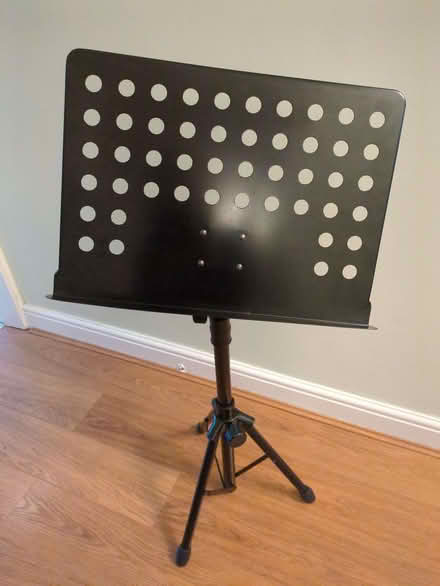 Photo of free Metal Adjustable Music Stand (Sharmans Cross B91) #1
