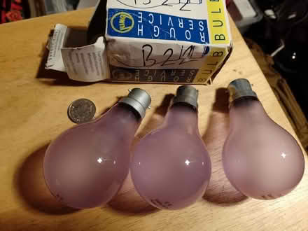 Photo of free 3x blue bayonet bulbs B22 (Montpelier BS6) #1