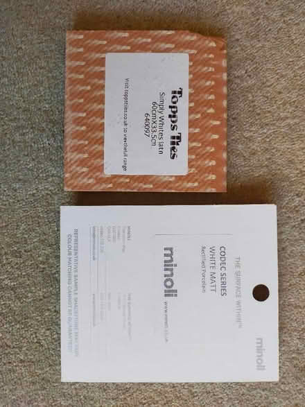 Photo of free White tiles (Putney SW15) #2