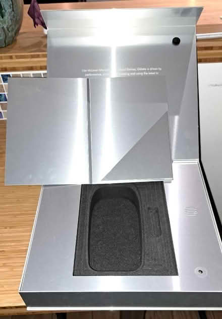 Photo of free Metallic McLaren Mercedes Gillette box (Welwyn Garden City AL8) #2