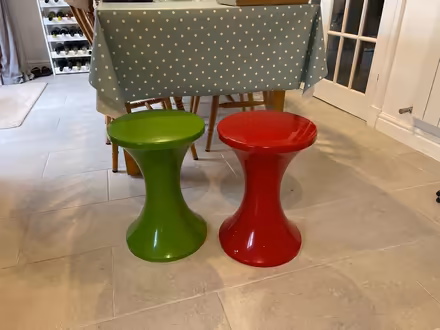 Photo of free 2 plastic stools (Penrith CA11) #1