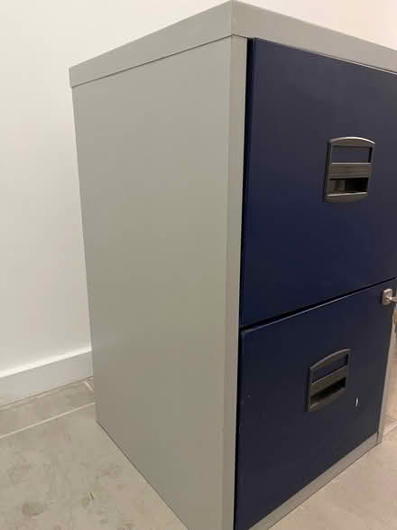 Photo of free Metal filing cabinet - lockable (Bromley BR2) #2