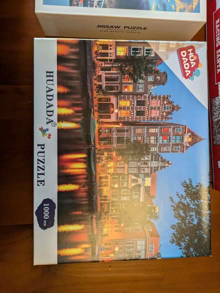Photo of free Three 1000 piece jigsaws (Sharmans Cross B91) #4