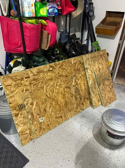 Photo of free plywood 7/16inches thick (Near west - Reservoir Park) #1