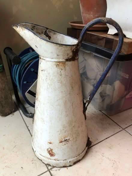 Photo of free Very weathered large enamel jug (OX4 Iffley) #1