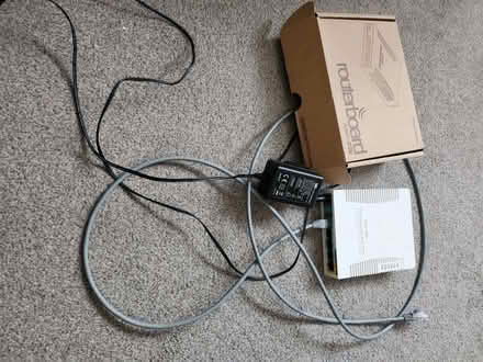 Photo of free Routerboard and cables (Stainton CA11) #2