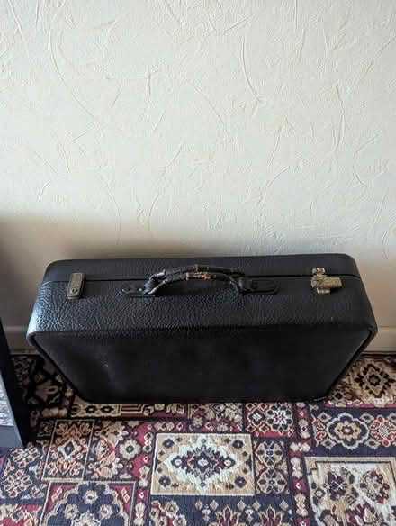 Photo of free Old Black suitcase/briefcase (Deansgrange, dublin) #1