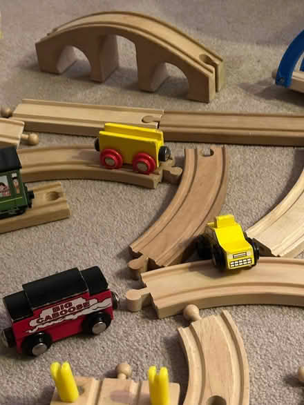 Photo of free Wooden Train Set for toddler (IP6) #4