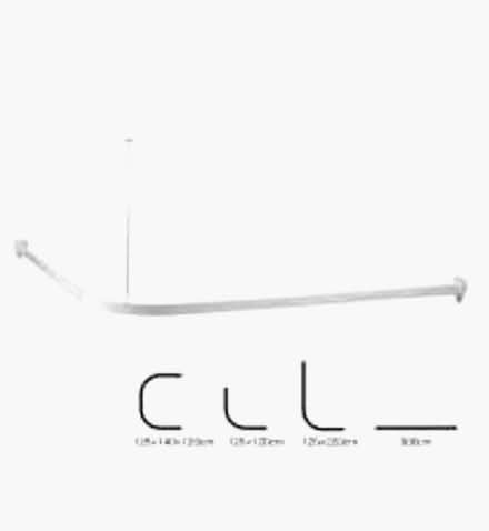 Photo of free L Shaped Shower Rail (CT9) #1