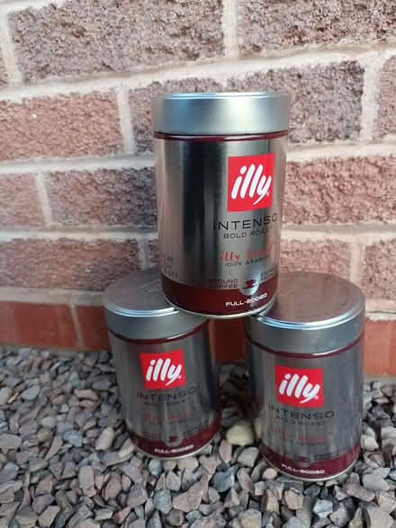 Photo of free 15 to 20 empty coffee tins. (Barnard's Green WR14) #1