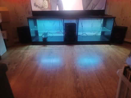 Photo of free Tv shelving unit with led (IG5) #1