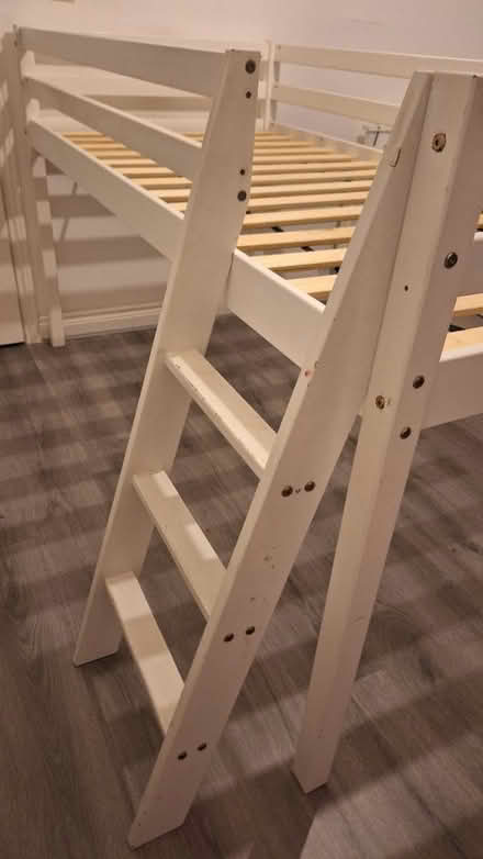 Photo of free White midsleeper bed (Hackney E9) #1