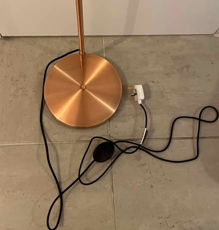 Photo of free Copper metal floor lamp (Bromley BR2) #3