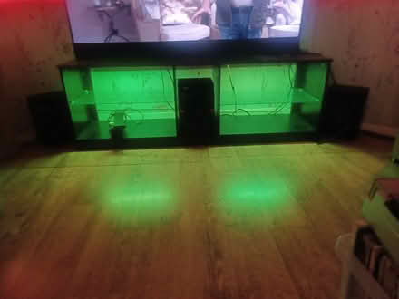 Photo of free Tv shelving unit with led (IG5) #2