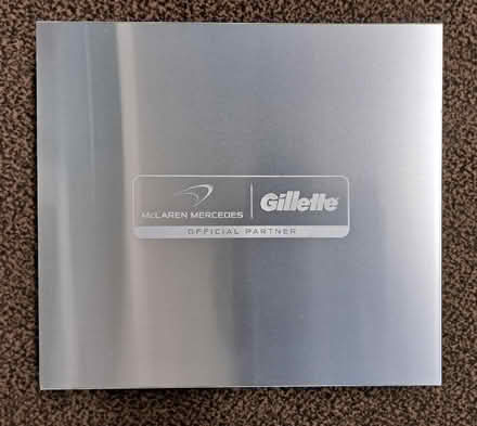Photo of free Metallic McLaren Mercedes Gillette box (Welwyn Garden City AL8) #1