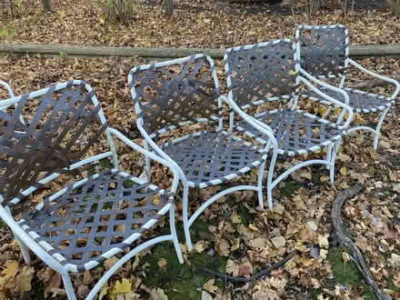 Photo of free 6 Plastic/deck chairs (Newton Highlands) #1