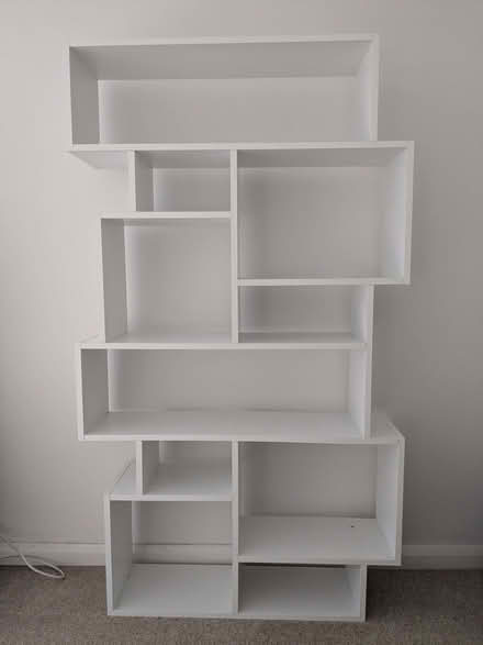 Photo of free Large White Book Shelf / Display Shelf Unit (Horsell GU21) #1