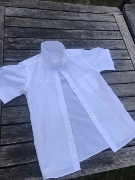 Photo of free School uniform shirts size for 7-8 year old (Horsell GU21) #2