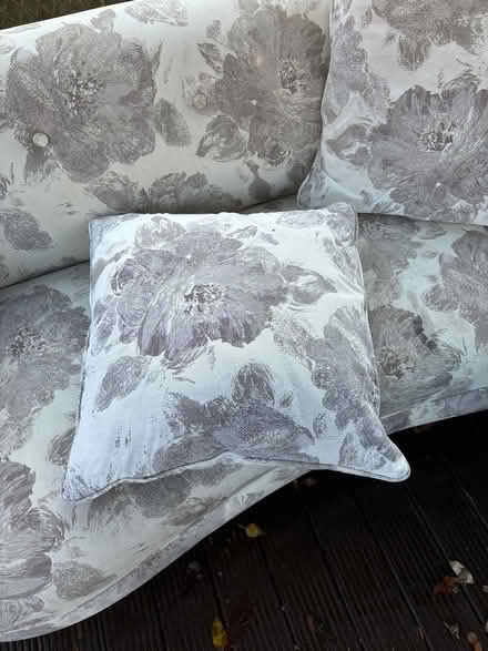 Photo of free Fabric sofa two -three seater (KT19 8fu) #3