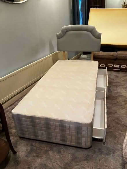 Photo of free Single divan Bed base (Mannington) #1