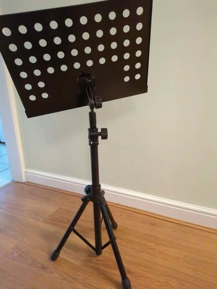 Photo of free Metal Adjustable Music Stand (Sharmans Cross B91) #3