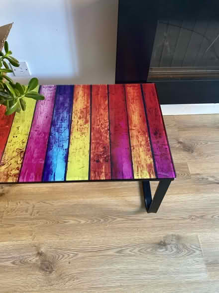 Photo of free Glass topped coffee table (B29) #1