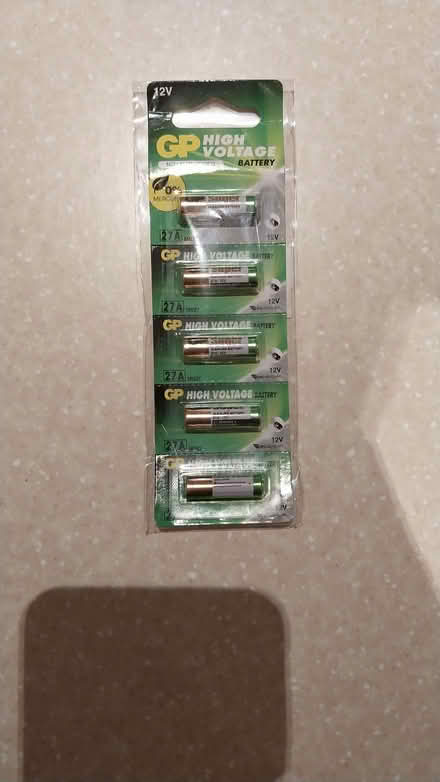 Photo of free 5 x 27A 12v batteries (Charlton OX12) #1