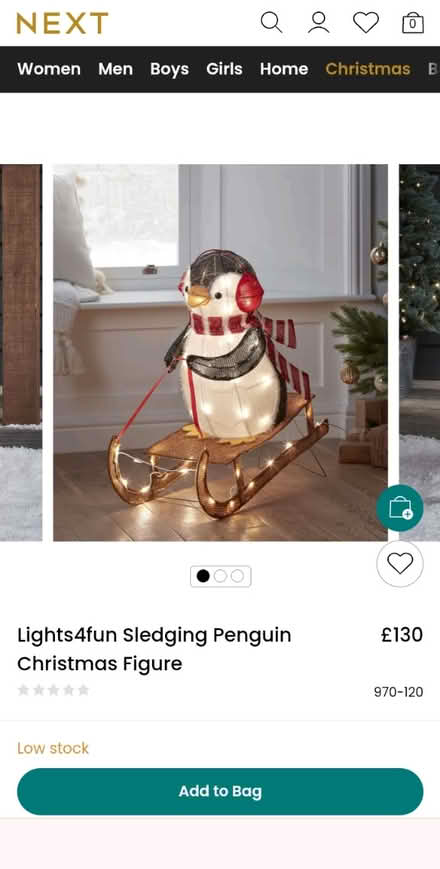 Photo of free Light up Penguin on Sledge (Atherstone) #1