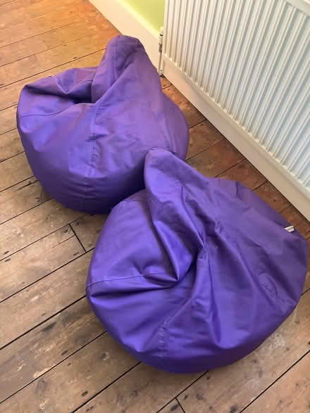 Photo of free 2 Children beanbag seats (GU24 Bisley) #1