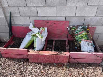 Photo of free Wooden planters (Southern/val vista) #1