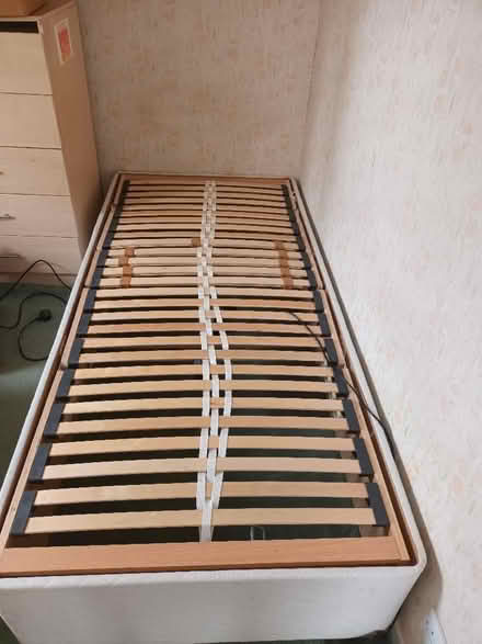 Photo of free riser single bed no mattress (Bradbourne Lakes TN13) #1