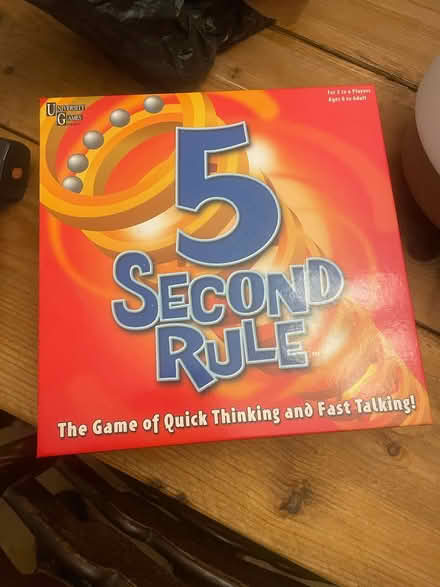 Photo of free 5 second rule board game (S11) #1