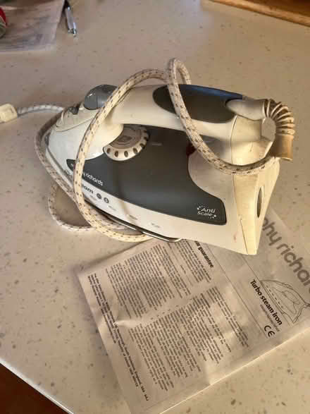 Photo of free Steam iron (Crooklands LA7) #1