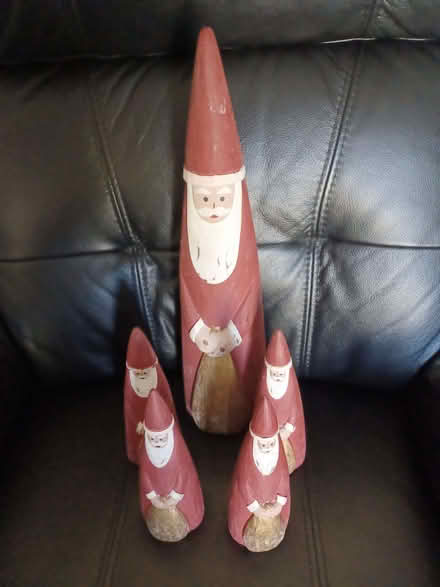 Photo of free Christmas wooden Santa's (Kenilworth CV8) #3