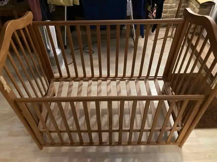 Photo of free Wooden cot (Stoke newington N16) #2