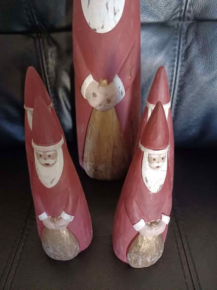 Photo of free Christmas wooden Santa's (Kenilworth CV8) #1
