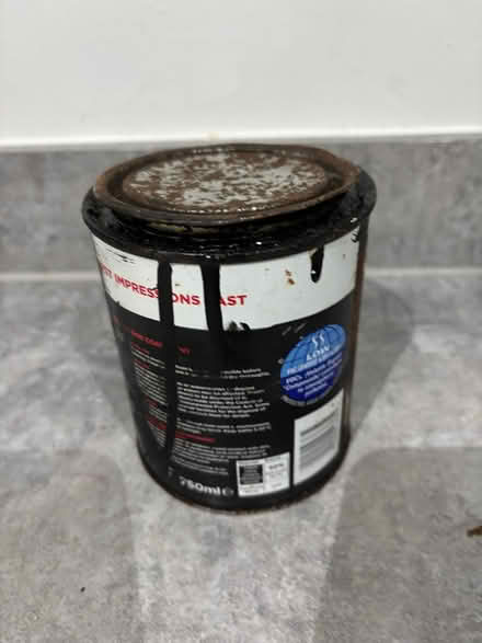Photo of free Drainpipe & Gutter Paint - Black (Thurrock RM17) #2