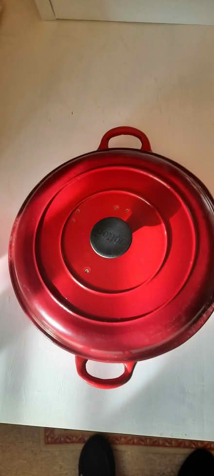 Photo of free Crofton shallow cast iron casserole (Hayle) #1