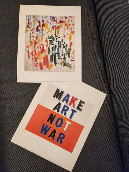 Photo of free 2 A4 Art Prints from Tate Modern (Walsall WS1) #1
