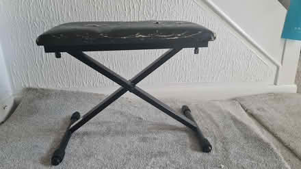 Photo of free Adjustable keyboard/piano stool (Purbrook) #1
