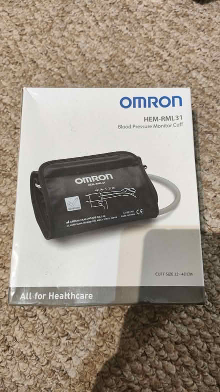 Photo of free Blood pressure cuff (SW11 3 (Battersea Square)) #1