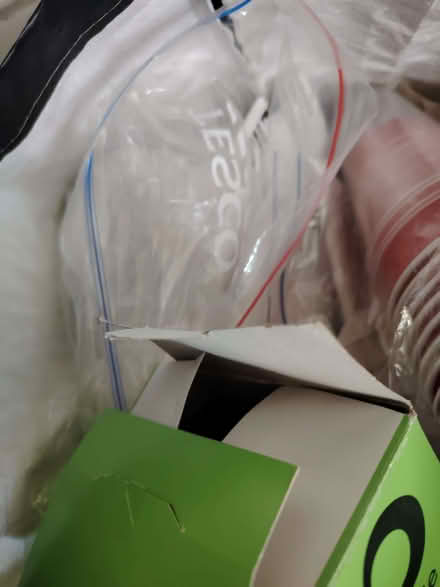 Photo of free Plastic cups (disposable type) plastic knives forks straws (Fazakerley L11) #1