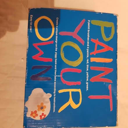 Photo of free Paint your own piggy bank (GU9 9e) #1